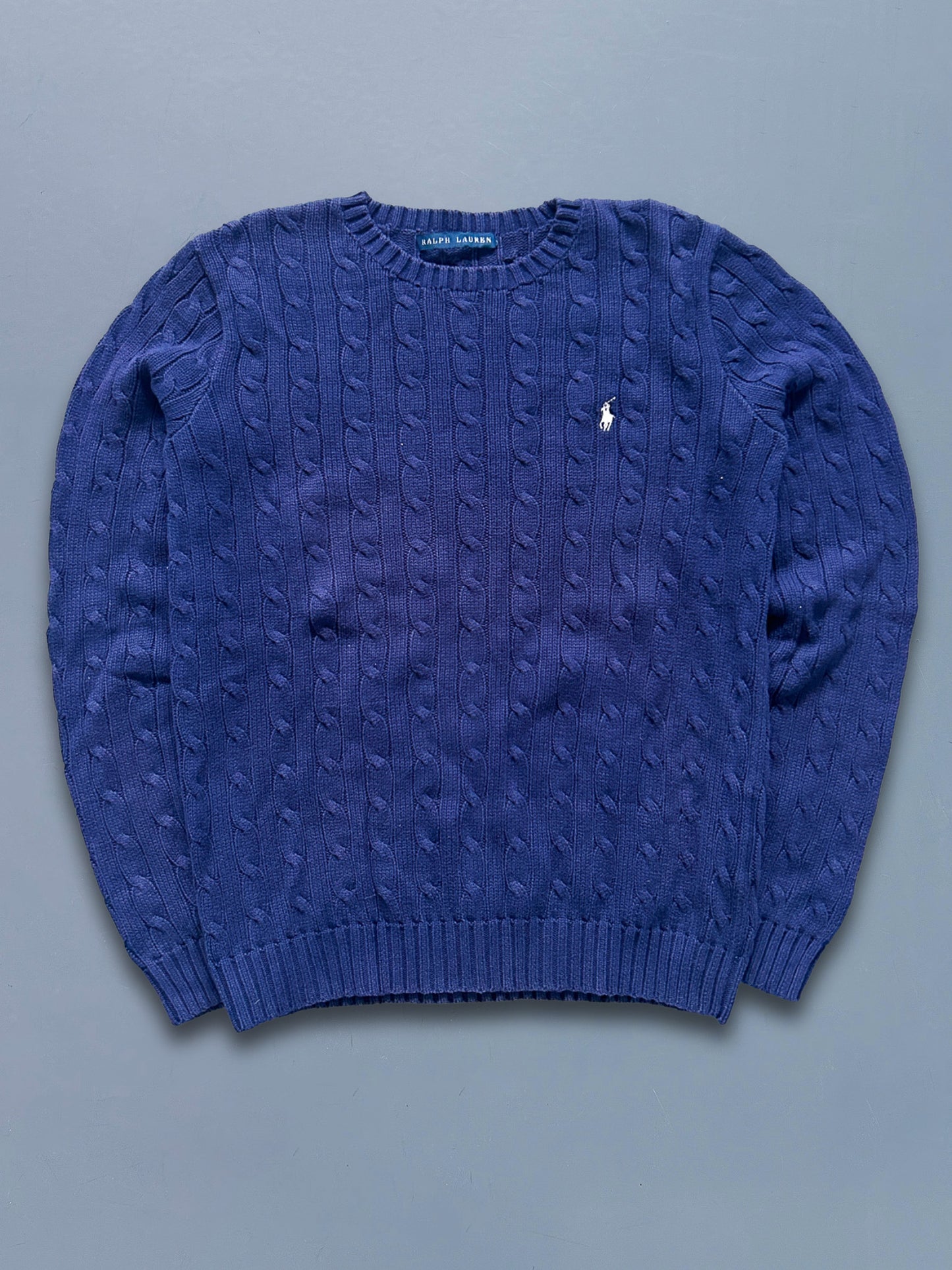 Polo Ralph Lauren Vintage *Cable Knit* Pullover | S