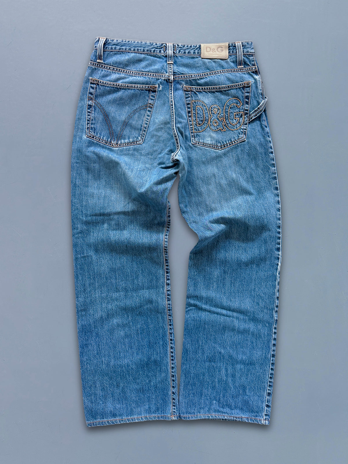 Dolce & Gabbana Vintage Y2k Staight-Fit Jeans | M