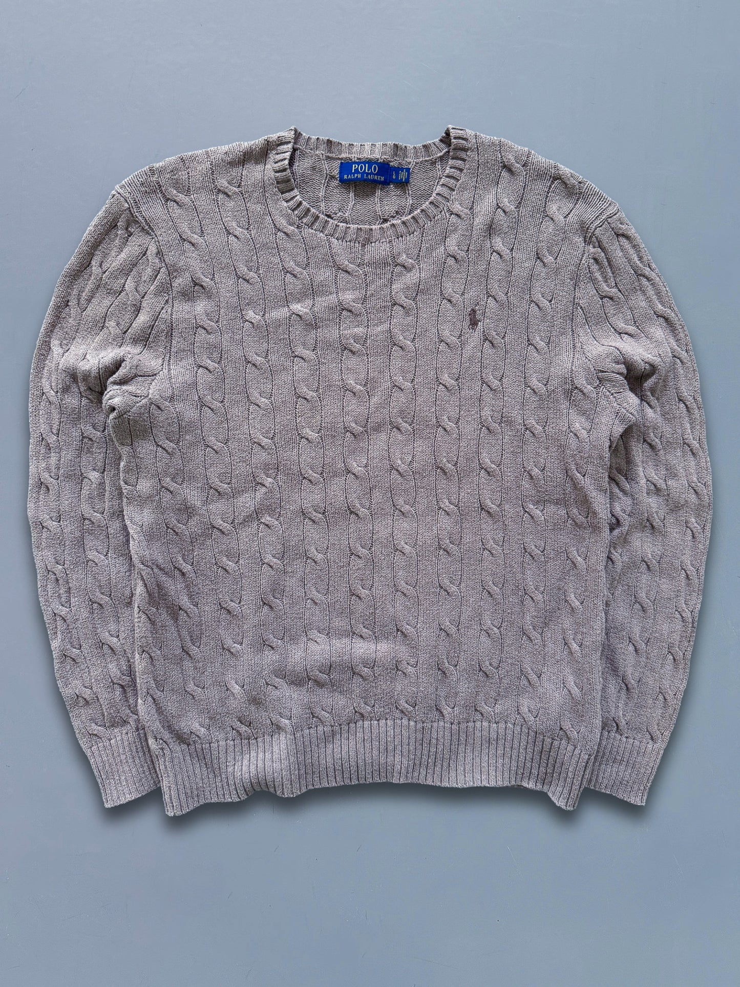 Polo Ralph Lauren Vintage *Cable Knit* Pullover | L