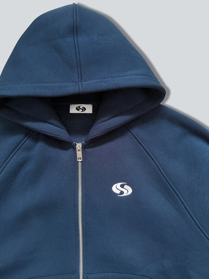 Sportz Zip-Jacket | Navy Blue