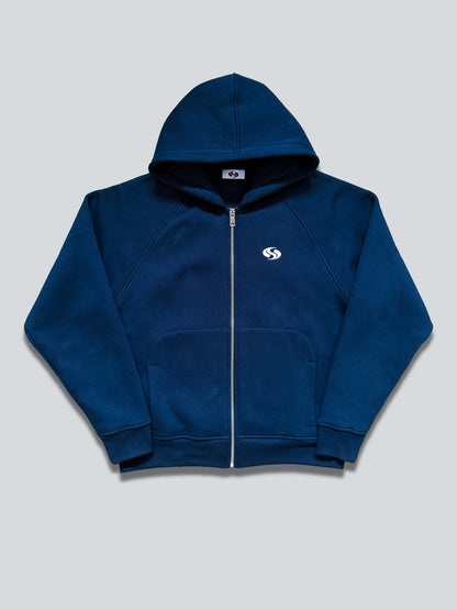 Sportz Zip-Jacket | Navy Blue