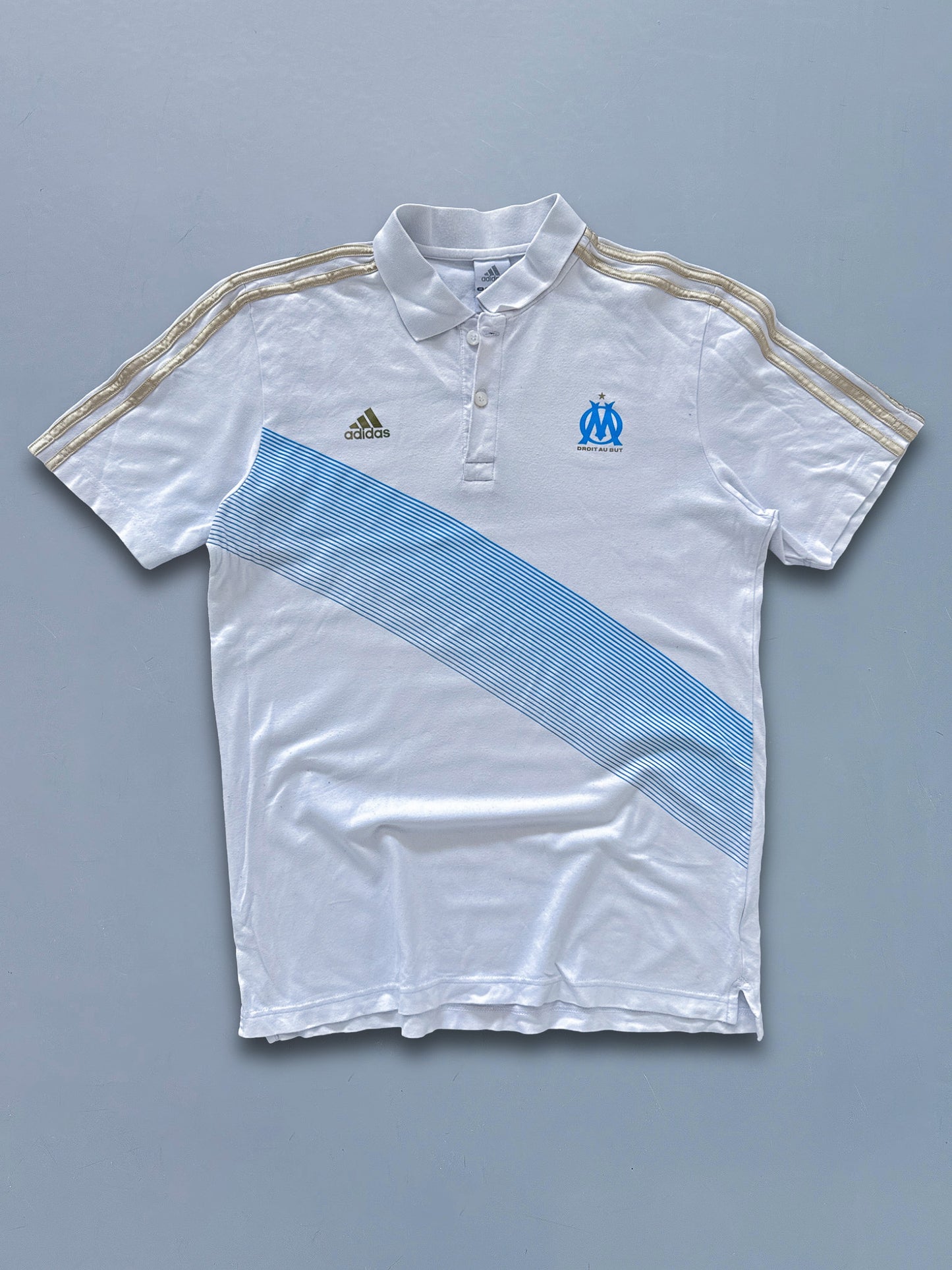 Vintage Adidas x Marseille Polo-Shirt | M