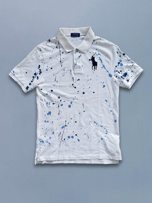 Polo Ralph Lauren Vintage Paint Splatter Polo-Shirt | M