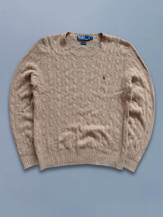 Polo Ralph Lauren Vintage *Cable Knit* Pullover | S