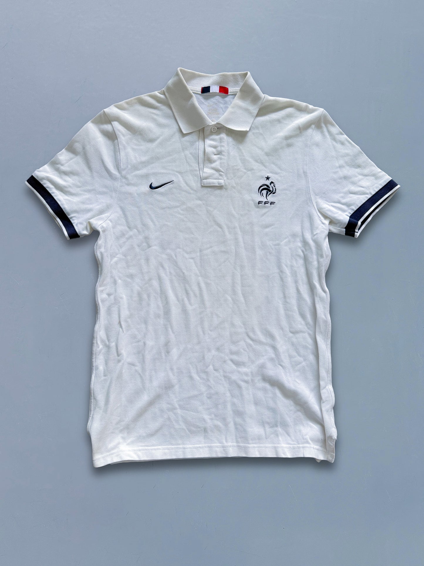 Nike x Frankreich Vintage Polo-Shirt | M