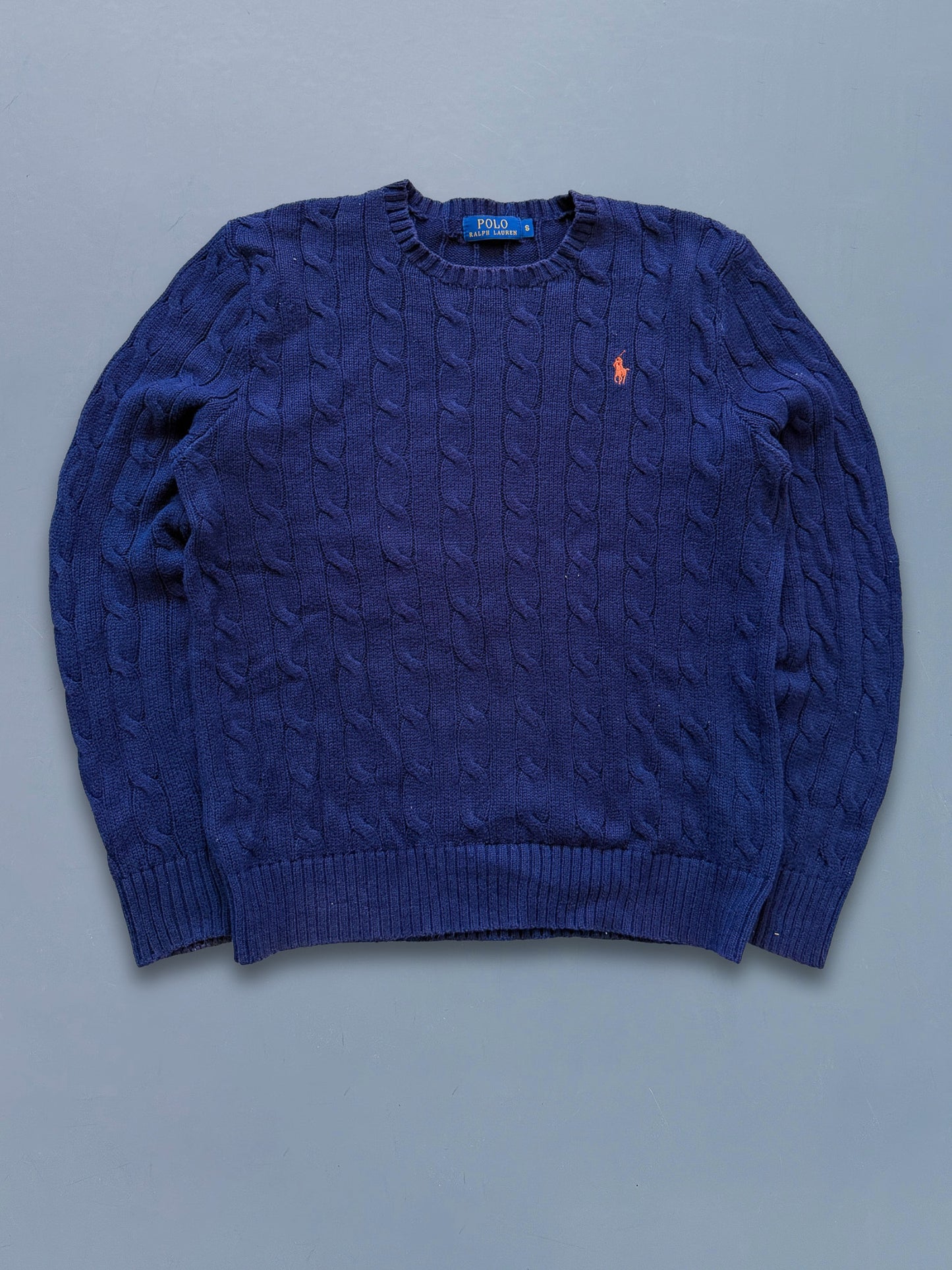 Polo Ralph Lauren Vintage *Cable Knit* Pullover | S