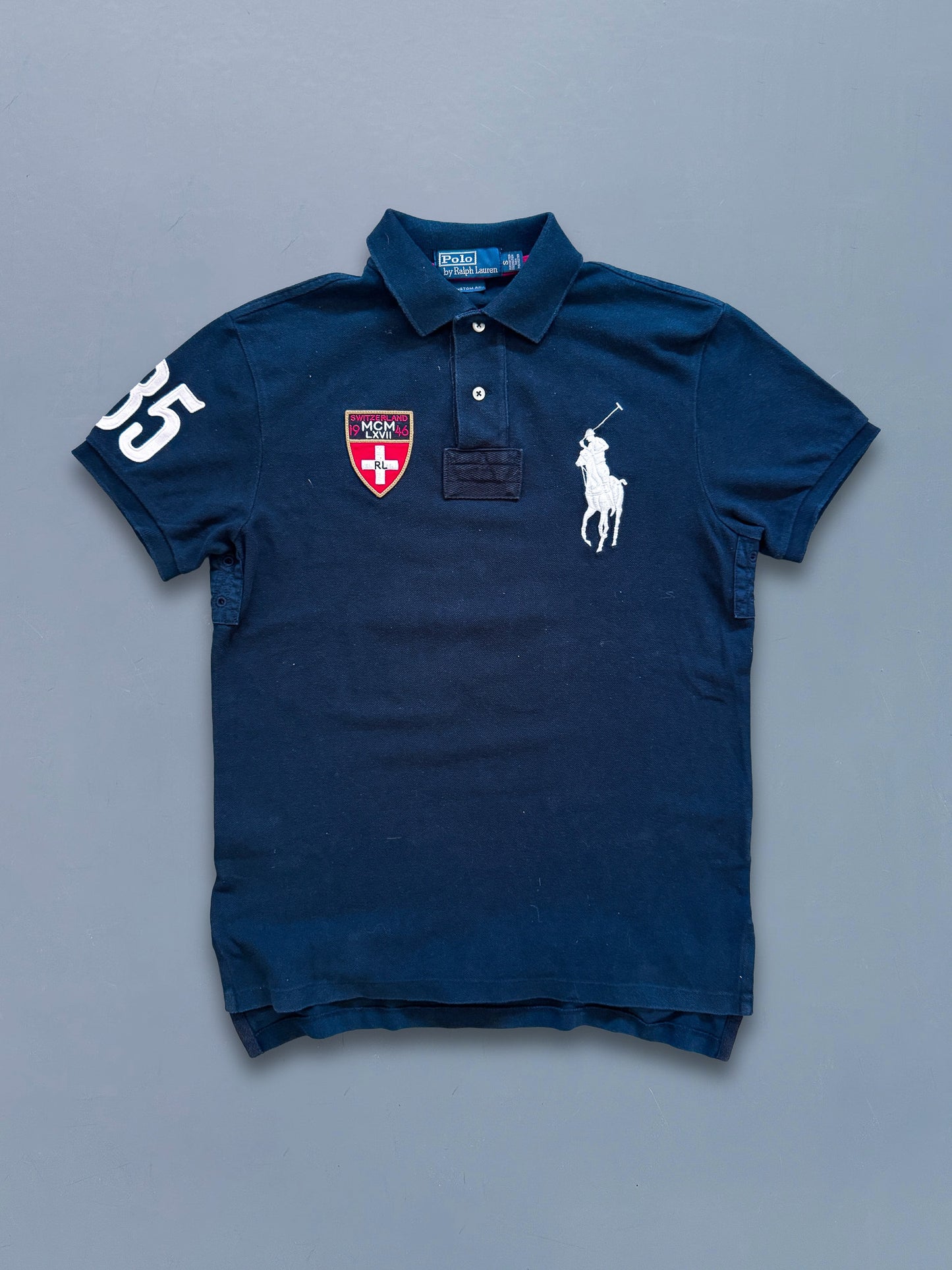 Polo Ralph Lauren x Switzerland Vintage Polo-Shirt | S