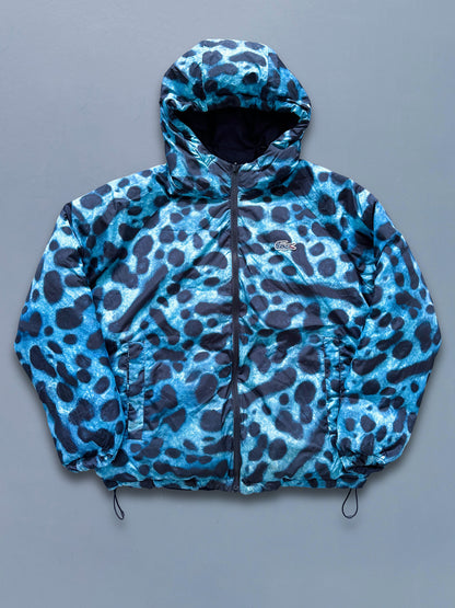 Lacoste x National Geographic *Reversible* Vintage Puffer / Winter Jacket | M