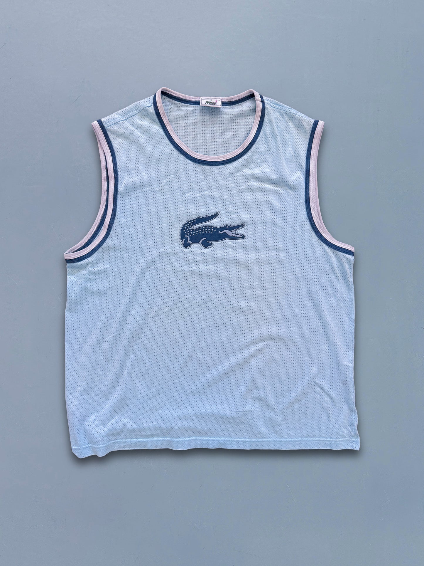 Vintage Lacoste *Babyblue* Mesh Shirt | M