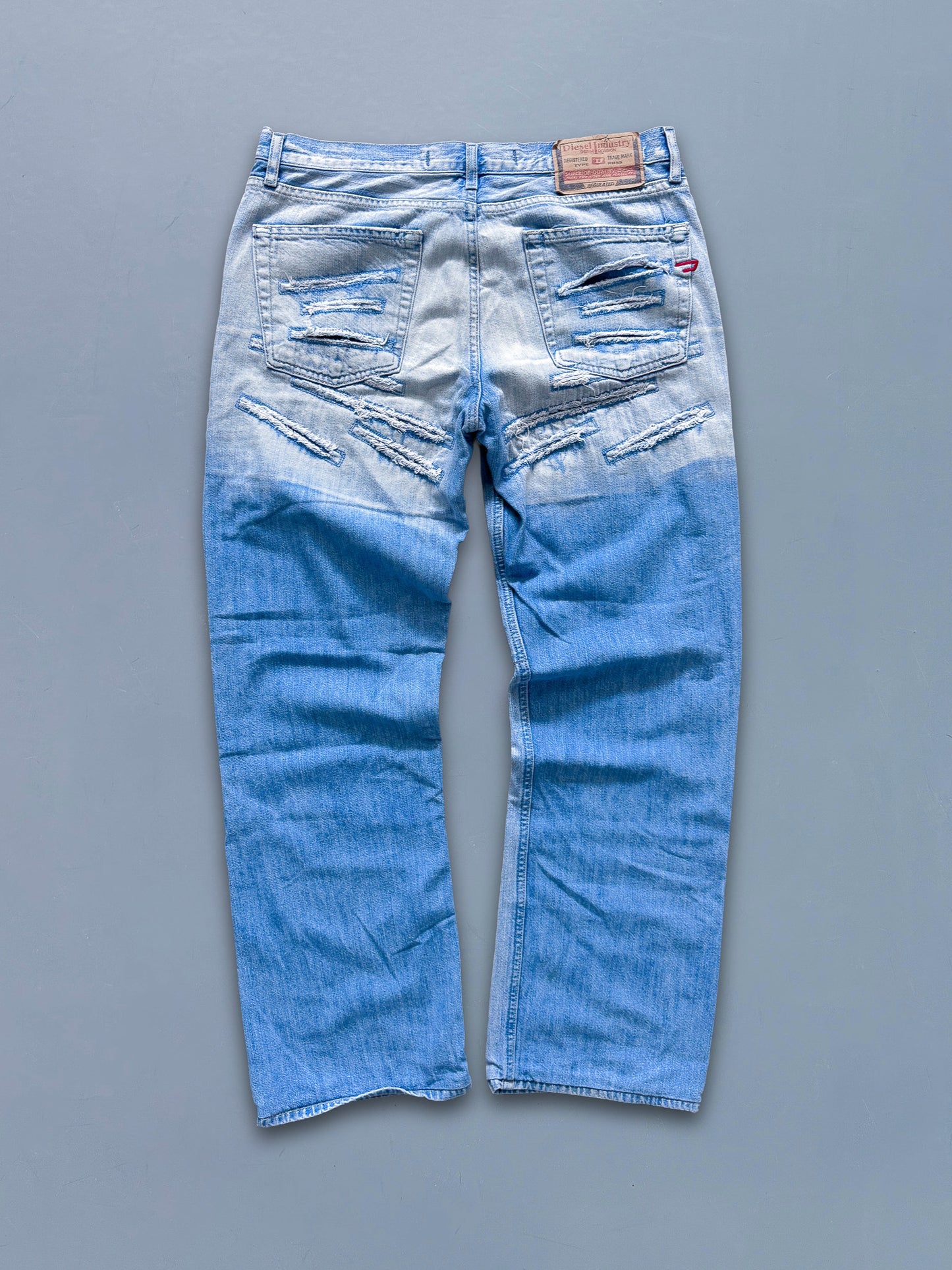 Diesel Y2K Vintage Distressed Jeans | M