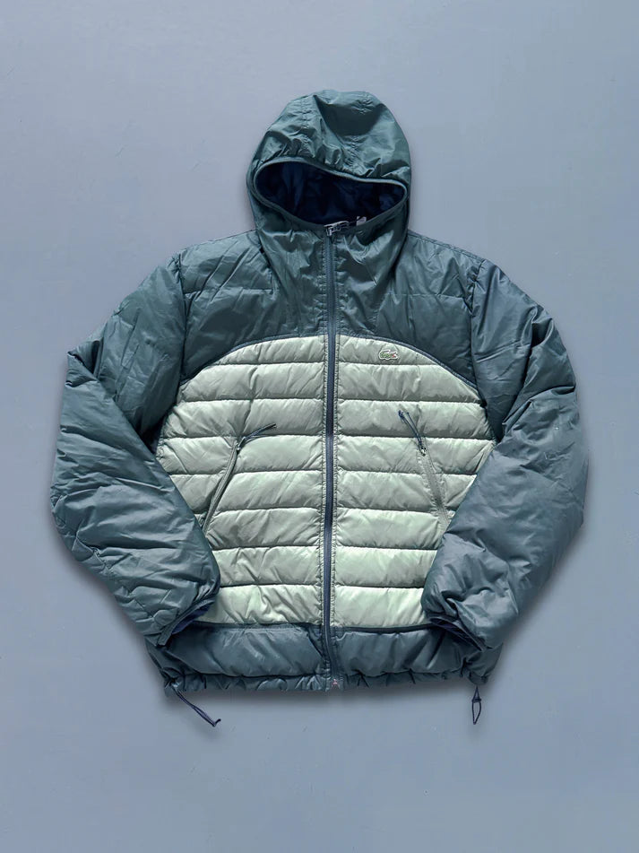 Lacoste Vintage Puffer / Winter Jacket | L