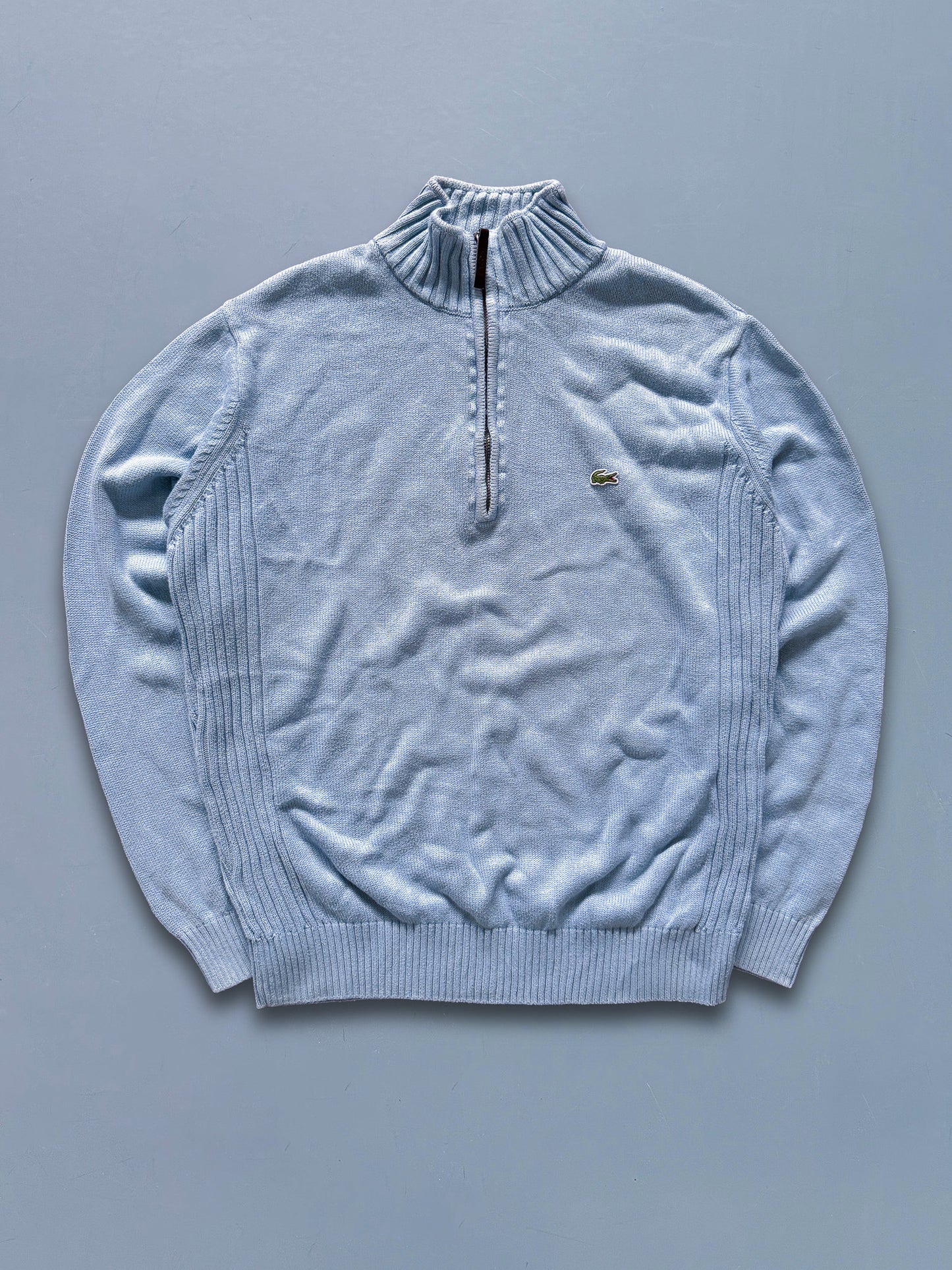 Lacoste Vintage *Babyblue* Zip-Pullover | M
