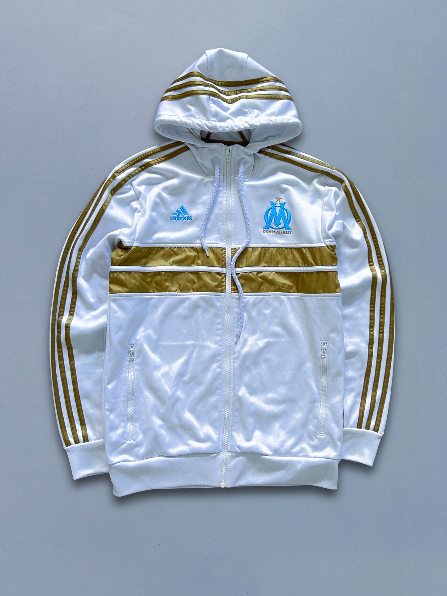 Vintage Adidas x Olympique Marseille Trackjacket | S