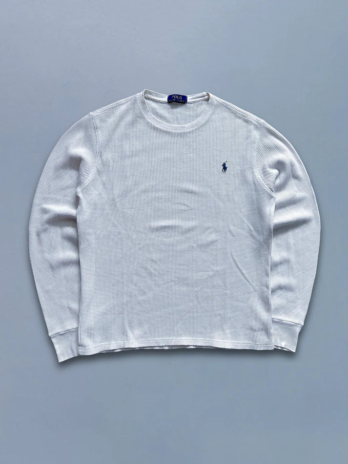 Polo Ralph Lauren Vintage *Waffle* Longsleeve / Pullover | L