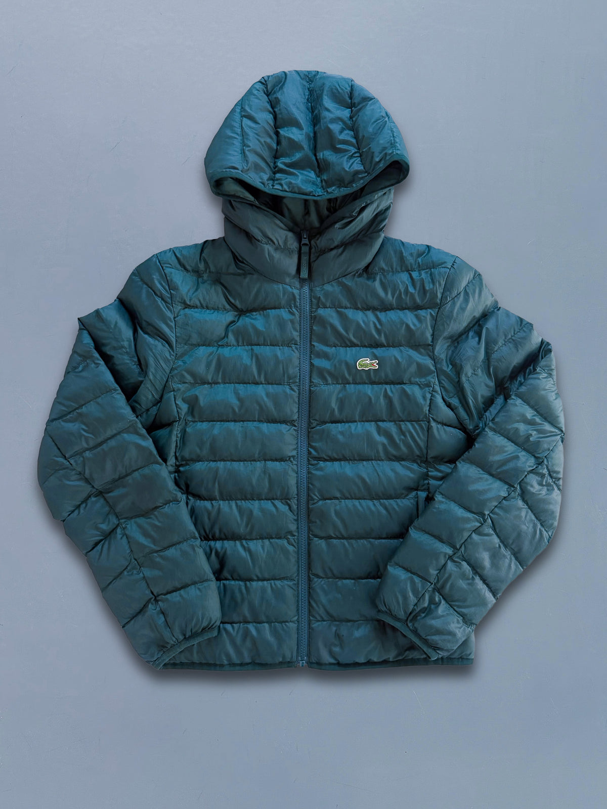 Lacoste Vintage Puffer / Winter Jacket | S
