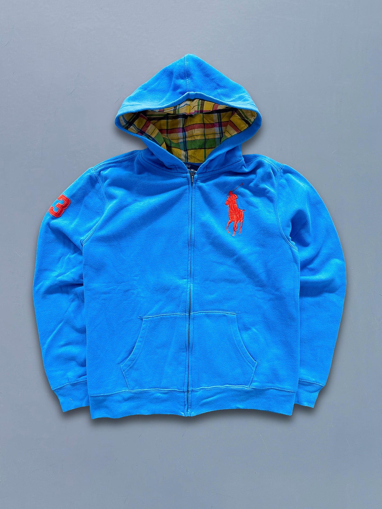 Polo Ralph Lauren Vintage *PLAID* Sweatjacke | S