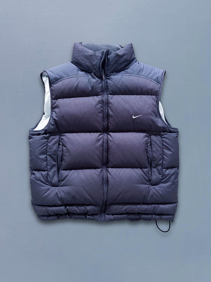 Nike Vintage *Babyblue Logo* Puffer Weste | M