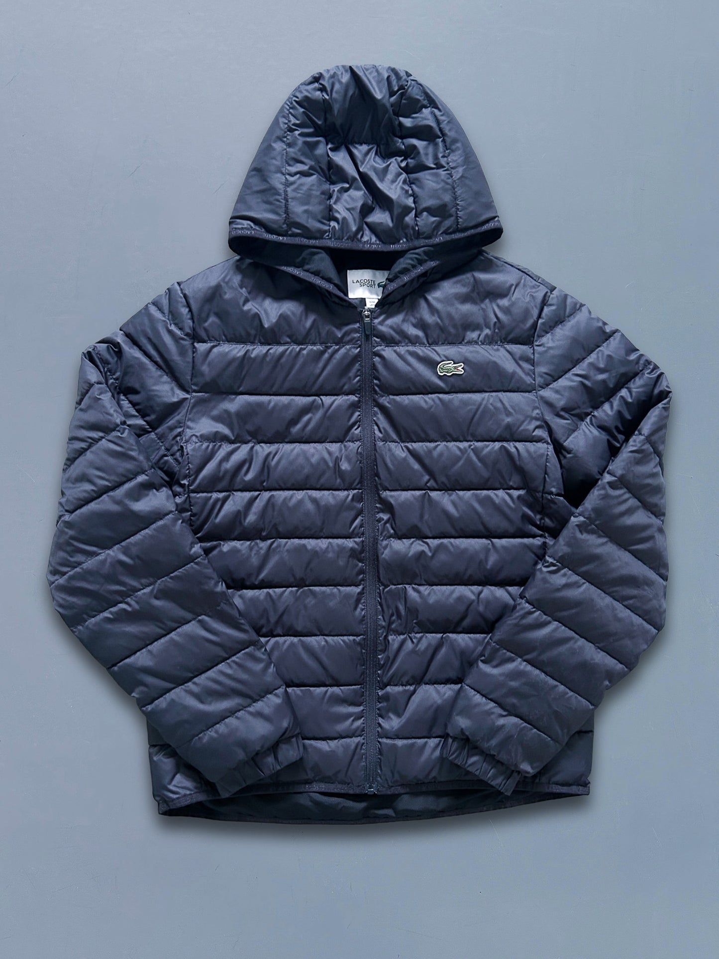 Lacoste Vintage Puffer / Winter Jacket | S