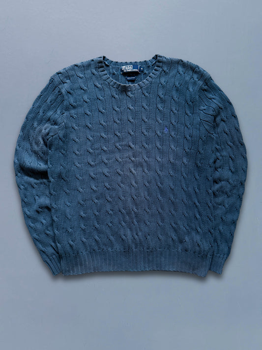 Polo Ralph Lauren Vintage *Cable Knit* Pullover | M
