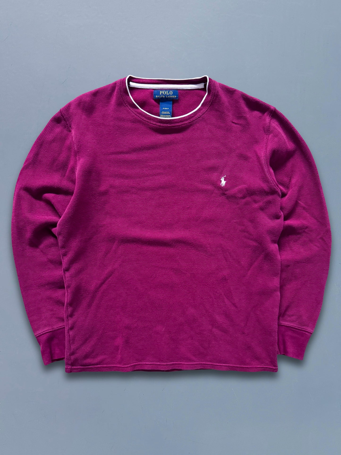 Polo Ralph Lauren Vintage *Waffle* Longsleeve / Pullover | S