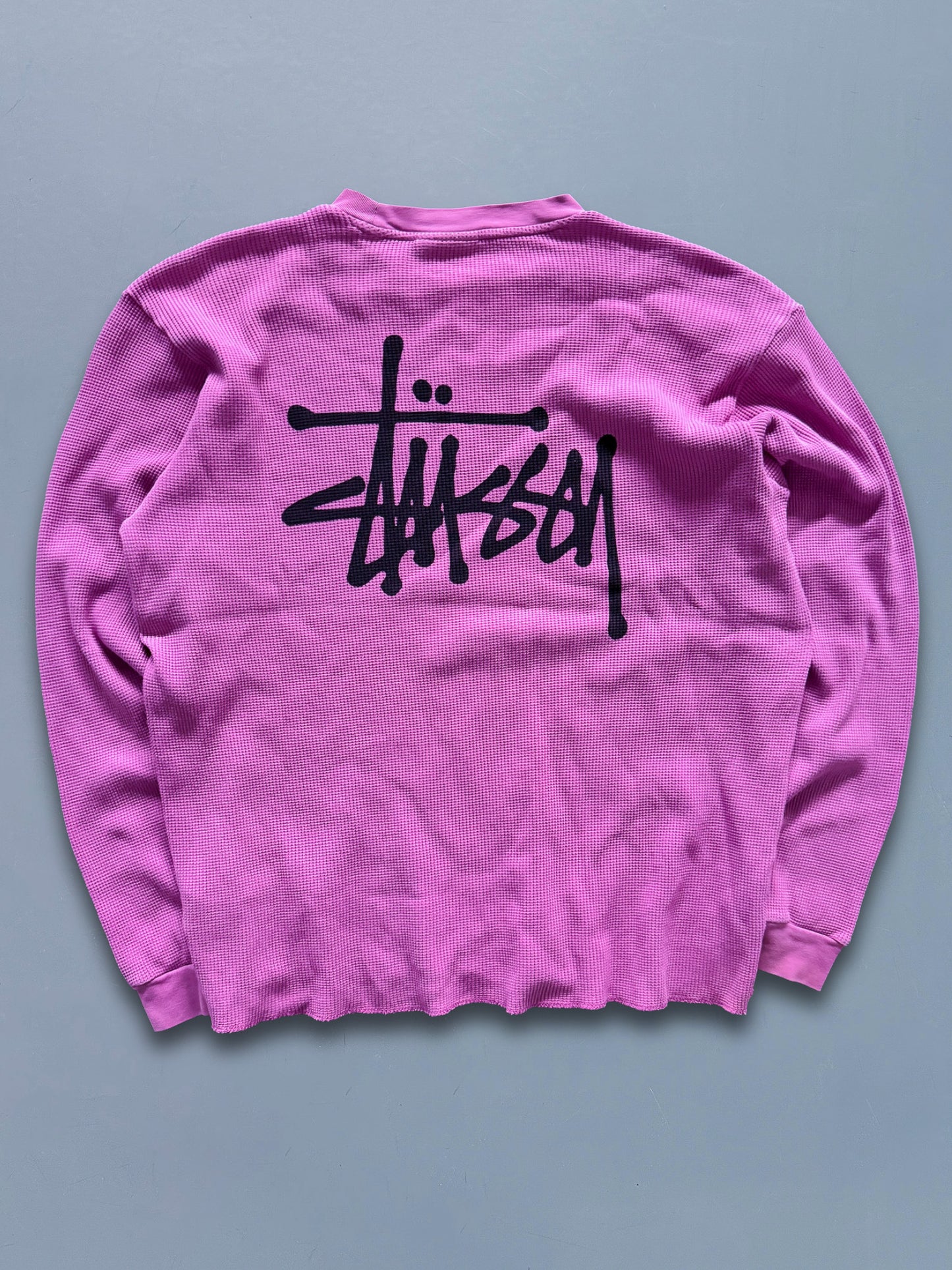 Stüssy Vintage *Waffle* Longsleeve / Pullover | M