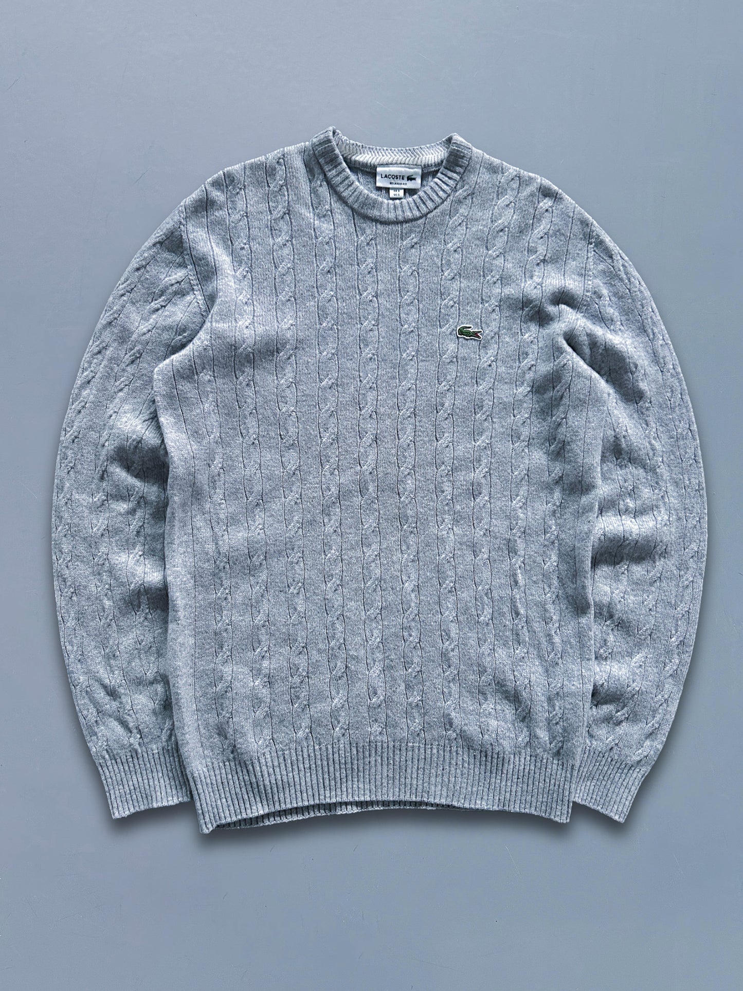 Lacoste Vintage *Cable Knit* Pullover  | S