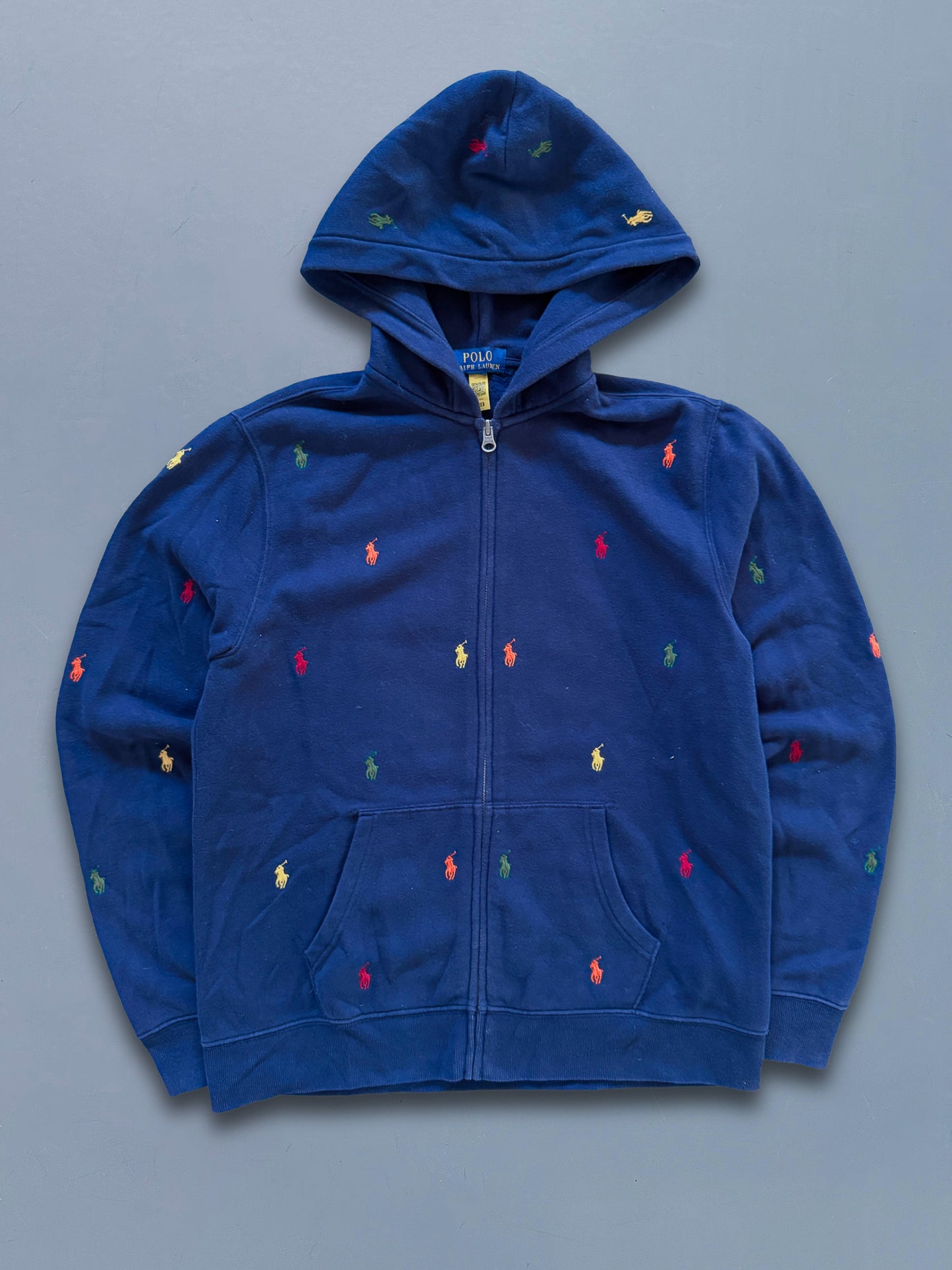 Polo Ralph Lauren Vintage *MONOGRAM STITCH* Sweatjacke | S